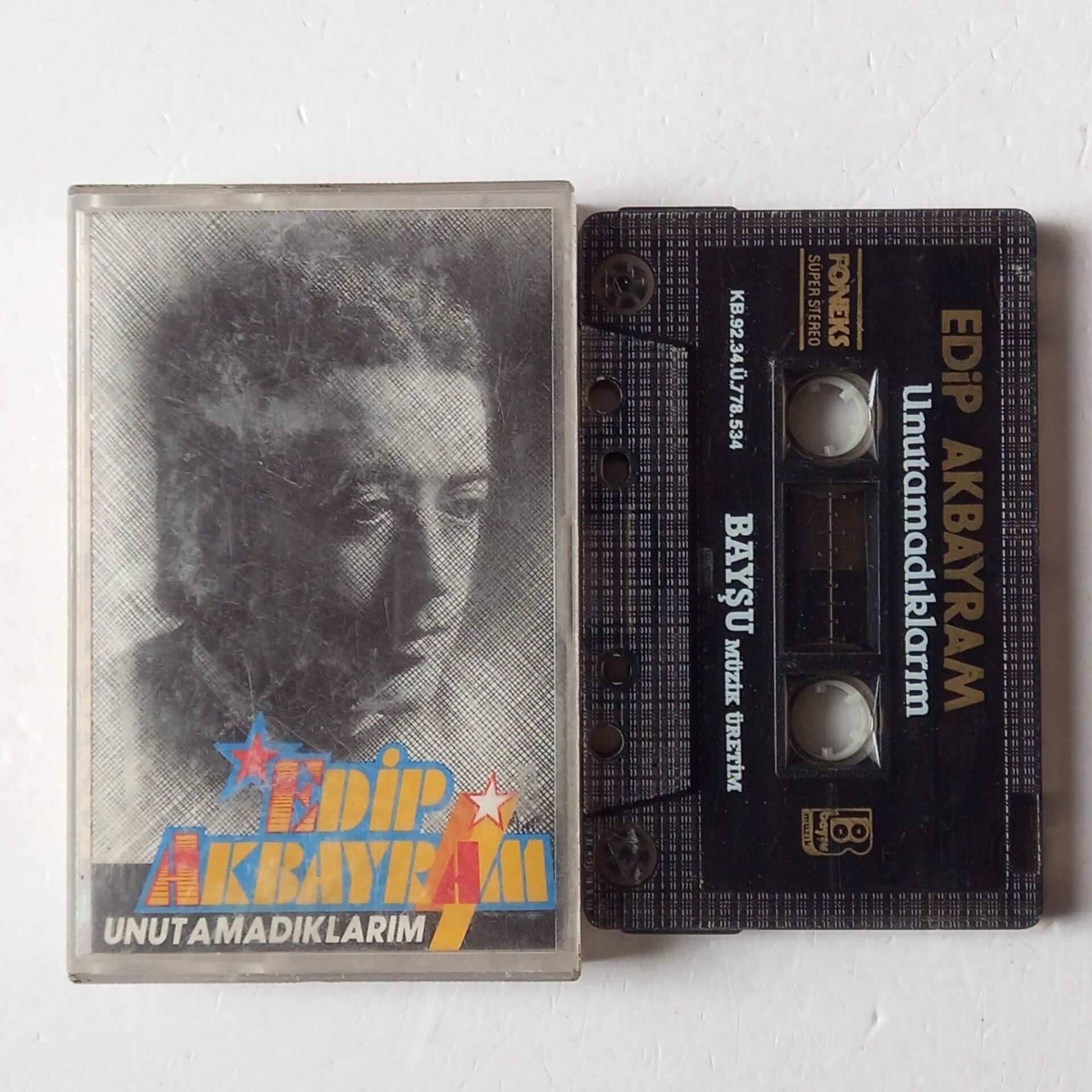 EDİP AKBAYRAM - UNUTAMADIKLARIM (1992) - KASET 2.EL