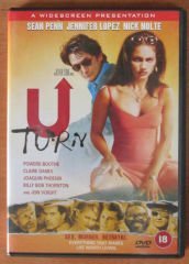 U TURN - SEAN PENN - JENNIFER LOPEZ - NICK NOLTE - OLIVER STONE - DVD 2.EL TR ALTYAZI YOKTUR