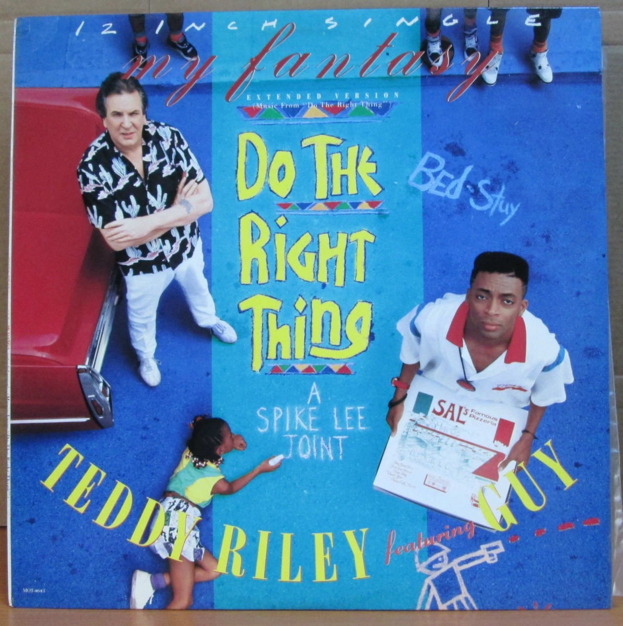 TEDDY RILEY FEAT GUY - MY FANTASY  (1989) - 12'' MAXI SINGLE 2.EL