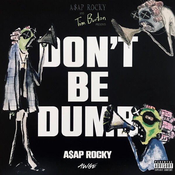 ASAP ROCKY (& TIM BURTON PRESENTS) - DON'T BE DUMB (2026) - 2xLP HIP HOP / TRAP SIFIR PLAK