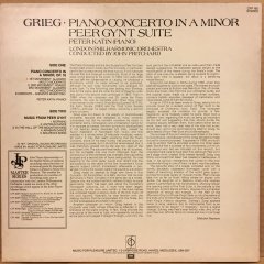 GRIEF PIANO CONCERTO, PEER GYNT PETER KATIN, LONDON PHIL. JOHN PRITCHARD (1971) 2.EL PLAK
