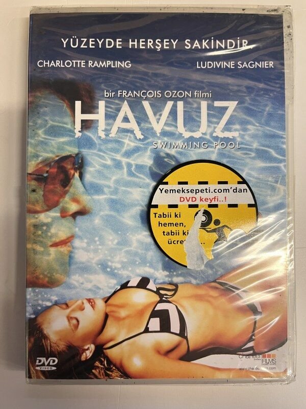 SWIMMING POOL - HAVUZ - FRANÇOIS OZON - DVD AMBALAJINDA SIFIR