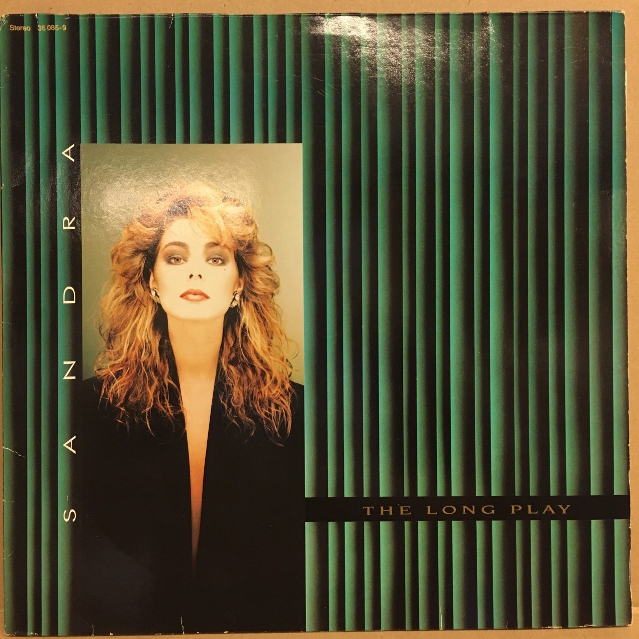 SANDRA - THE LONG PLAY 1985 LP 2.EL PLAK