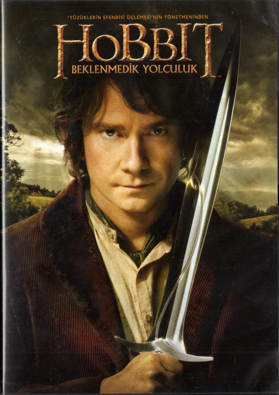 HOBBIT BEKLENMEDİK YOLCULUK - THE HOBBIT AN UNEXPECTED JOURNEY - IAN McKELLEN - MARTIN FREEMAN - PETER JACKSON - DVD 2.EL