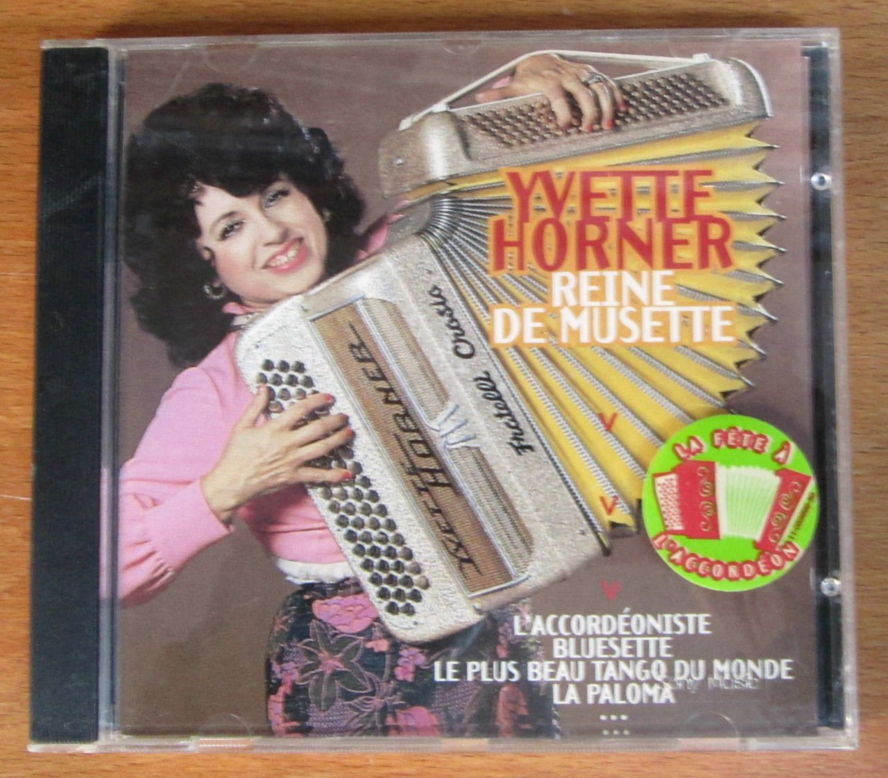 YVETTE HORNER - REINE DE MUSETTE -  CD 2.EL