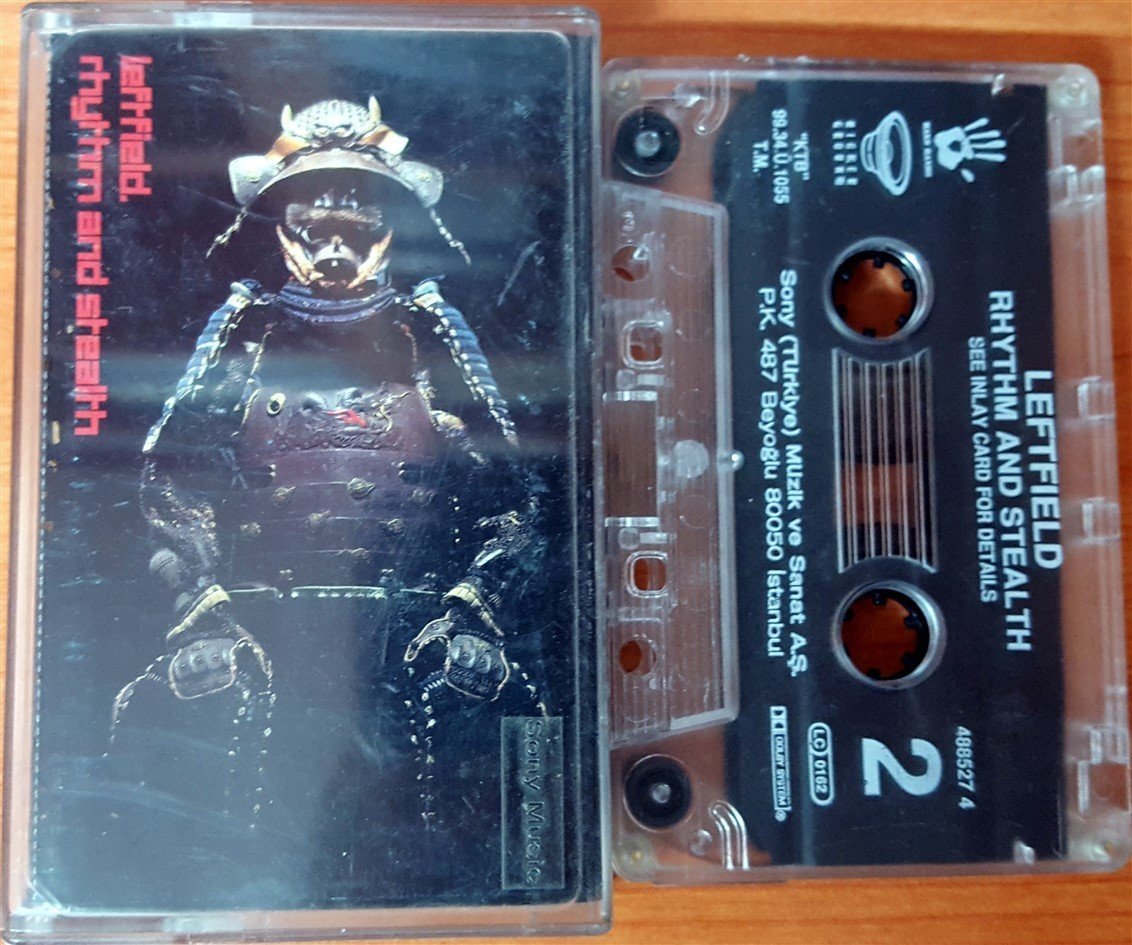 LEFTFIELD - RHYTHM AND STEALTH (1999) SONY CASSETTE MADE IN TURKEY ''USED''