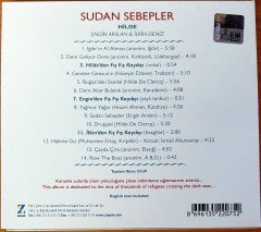 SUDAN SEBEPLER - HİLDE / ENGİN ARSLAN & İLKİN DENİZ CD 2.EL