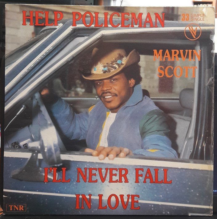 MARVIN SCOTT - HELP POLICEMAN - 12'' MAXI SINGLE VINYL PLAK 2.EL