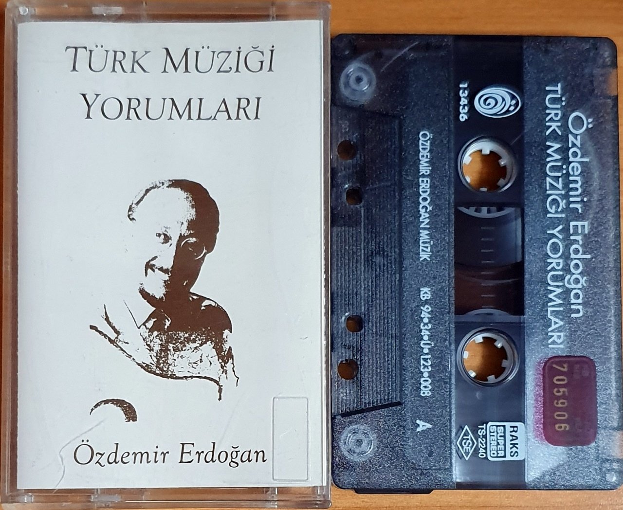ÖZDEMİR ERDOĞAN - TÜRK MÜZİĞİ YORUMLARI (1994) - KASET 2.EL