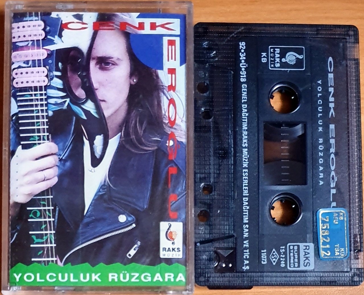 CENK EROĞLU - YOLCULUK RÜZGARA (1992) - KASET RAKS 2.EL