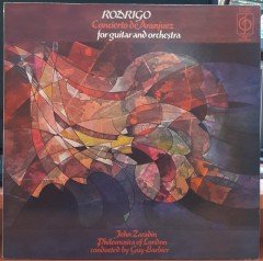 RODRIGO: CONCIERTO DE ARANJUEZ GUITAR CONCERTO, JOHN ZARADIN, PHILOMUSICA OF LONDON,GUY BARBIER  - PLAK 2.EL