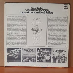 TRIO LOS PANCHOS - CANCIONES DEL CORAZON - LP 2.EL PLAK