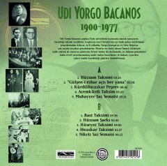 UDİ YORGO BACANOS - 1900-1977 - LP SIFIR