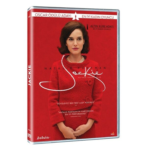 JACKIE - NATALIE PORTMAN - PABLO LARRAIN - DVD AMBALAJINDA SIFIR