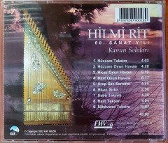 HİLMİ RİT - KANUN SOLOLARI (60. SANAT YILI) KANUN SOLOLARI CD 2.EL