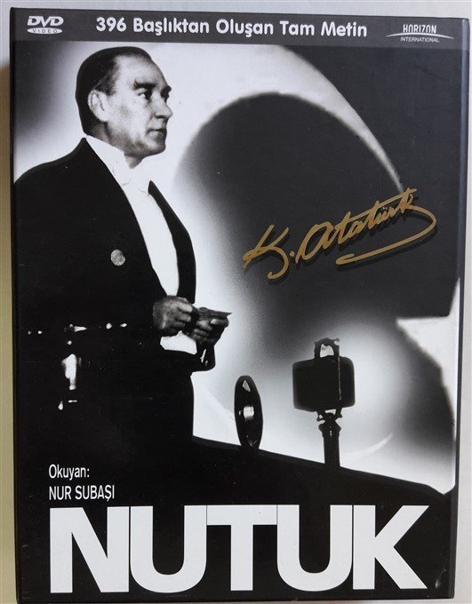 NUTUK - ATATÜRK - OKUYAN NUR SUBAŞI - 10 DVD KUTU 2.EL