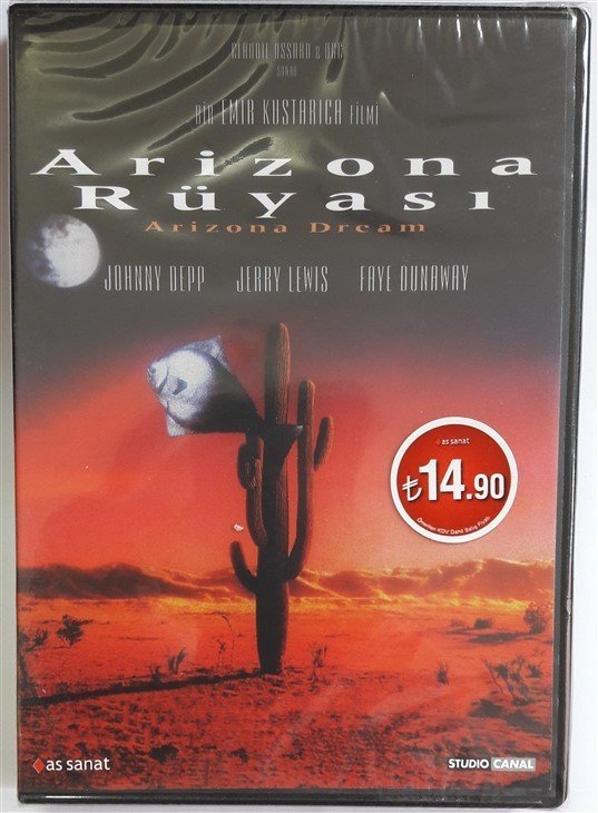 ARİZONA RÜYASI - ARIZONA DREAM - JOHNNY DEPP - JERRY LEWIS - FAYE DUNAWAY - EMIR KUSTURICA - DVD SIFIR