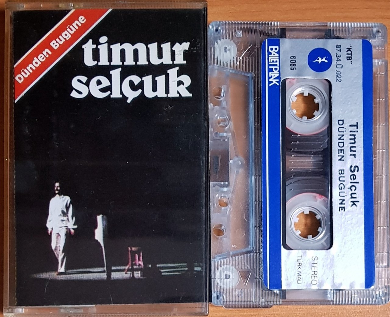 TİMUR SELÇUK - DÜNDEN BUGÜNE (1987) BALET KASET 2.EL