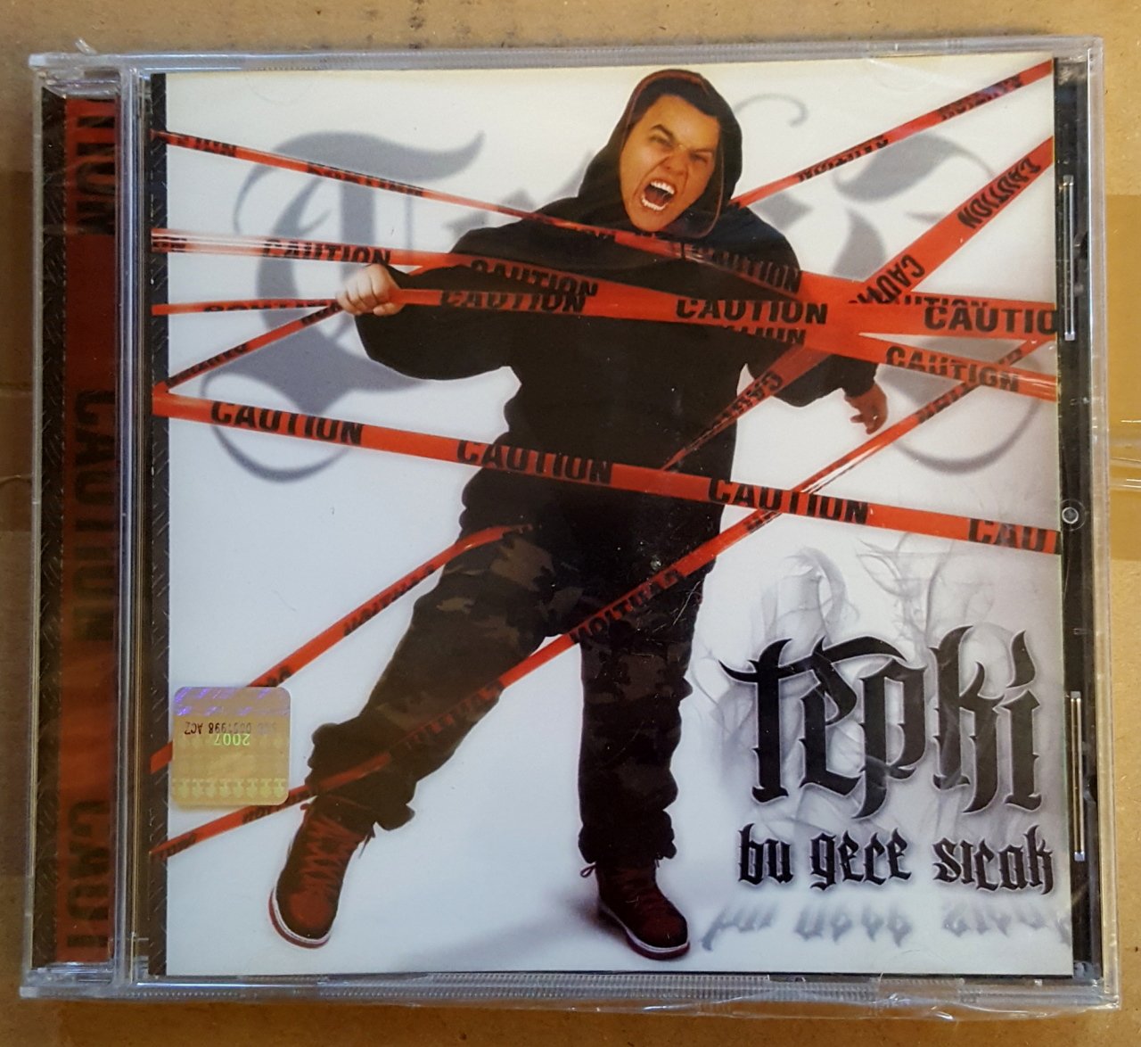 TEPKİ - BU GECE SICAK - CD HIP HOP SIFIR