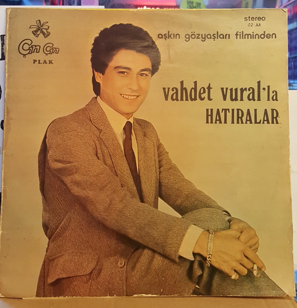 VAHDET VURAL - HATIRALAR / AŞKIN GÖZYAŞLARI FİLMİNDEN - LP FANTEZİ ARABESK 2.EL PLAK