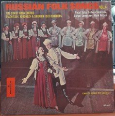 RUSSIAN FOLK SONGS - THE SOVIET ARMY CHORUS - PLAK 2.EL