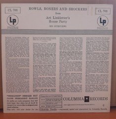 ART LINKLETTER - HOWL, BONERS AND SCHOCKERS - LP 2.EL PLAK