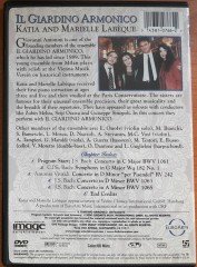 BACH & VIVALDI IL GIARDINO ARMONICO, KATIA AND MARIELLE LABÈQUE (2000) - DVD 2.EL 1.BÖLGE