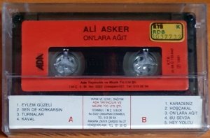 ALİ ASKER - ON'LARA AĞIT (1991) - KASET ADA MÜZİK SIFIR