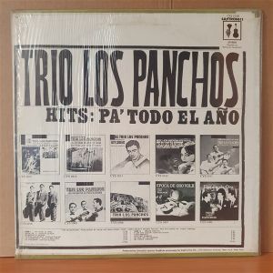 TRIO LOS PANCHOS - HITS: PA' TODO EL ANO - LP 2.EL PLAK