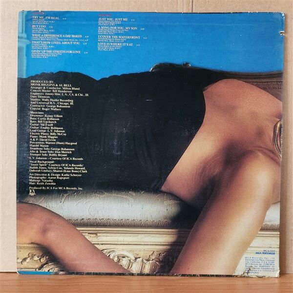BOBBY BLAND – TRY ME, I'M REAL (1981) - LP 2.EL PLAK