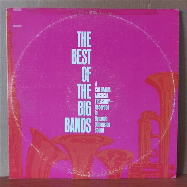 THE BEST OF THE BIG BANDS / BENNY GOODMAN, GENE KRUPA, WOODY HERMAN, LES BROWN, GLENN MILLER (1968) - 2LP 2.EL PLAK