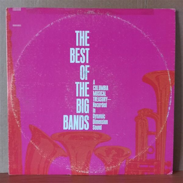 THE BEST OF THE BIG BANDS / BENNY GOODMAN, GENE KRUPA, WOODY HERMAN, LES BROWN, GLENN MILLER (1968) - 2LP 2.EL PLAK