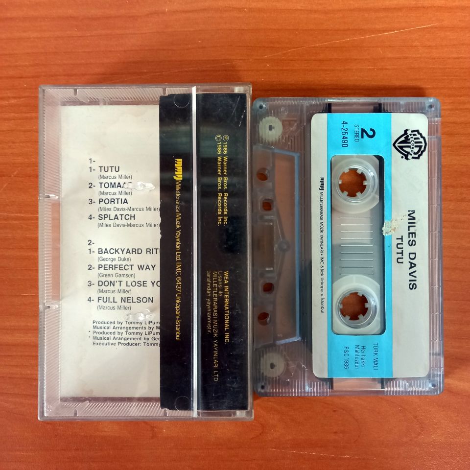 MILES DAVIS - TUTU (1986) - KASET 2.EL