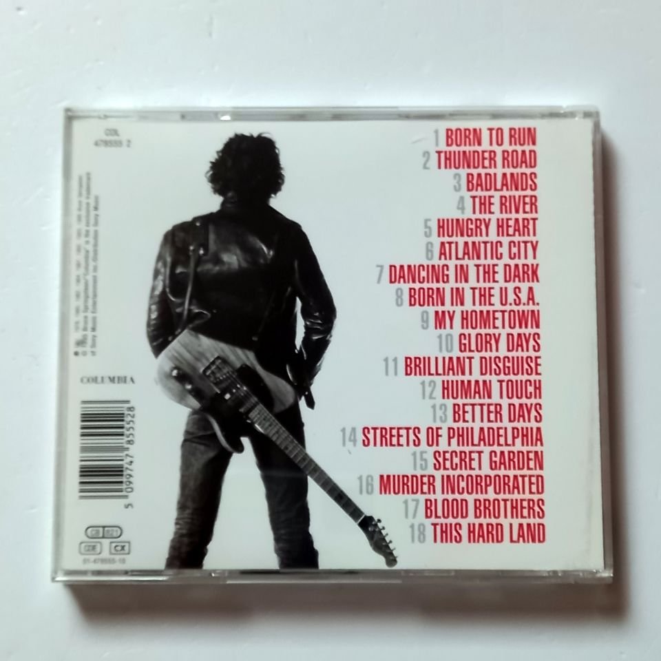 BRUCE SPRINGSTEEN – GREATEST HITS (1995) - CD COMPILATION 2.EL