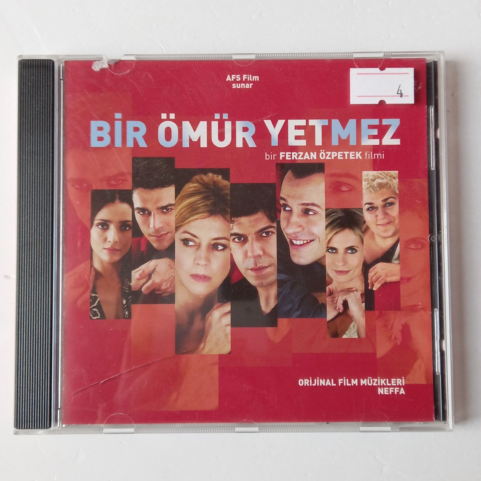 BİR ÖMÜR YETMEZ - FERZAN ÖZPETEK - FİLM MÜZİKLERİ (2007) - CD 2.EL