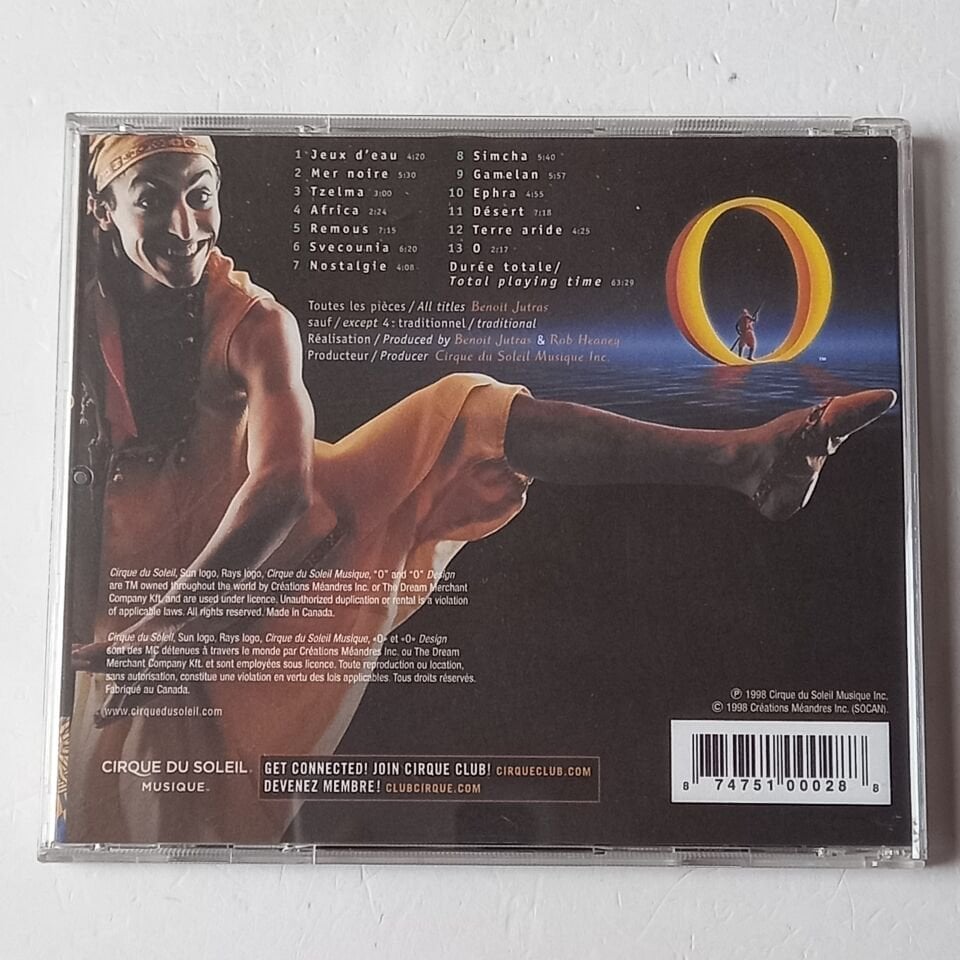 CIRQUE DU SOLEIL – O (1998) - CD 2.EL