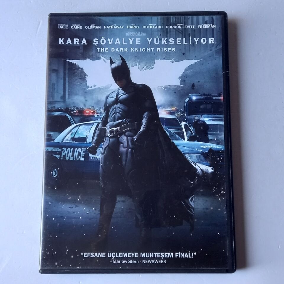 THE DARK KNIGHT RISES / KARA ŞÖVALYE YÜKSELİYOR - CHRISTOPHER NOLAN, CHRISTIAN BALE - DVD 2.EL