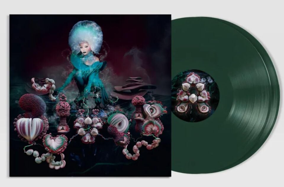 BJÖRK - FOSSORA (2022) - 2LP 2023 LTD EDT DARK GREEN COLOURED SIFIR PLAK