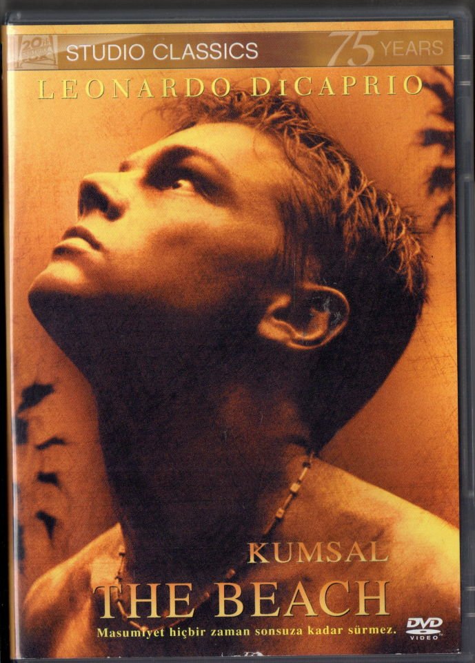 THE BEACH - KUMSAL - LEONARDO DICAPRIO - DANNY BOYLE - DVD 2.EL