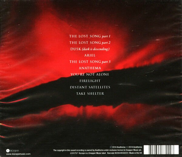 ANATHEMA – DISTANT SATELLITES (2014) - DIGIPAK CD SIFIR