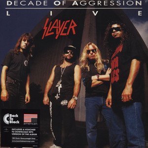 SLAYER - DECADE OF AGGRESSION (1991) 2LP 180GR 2013 EDITION SIFIR