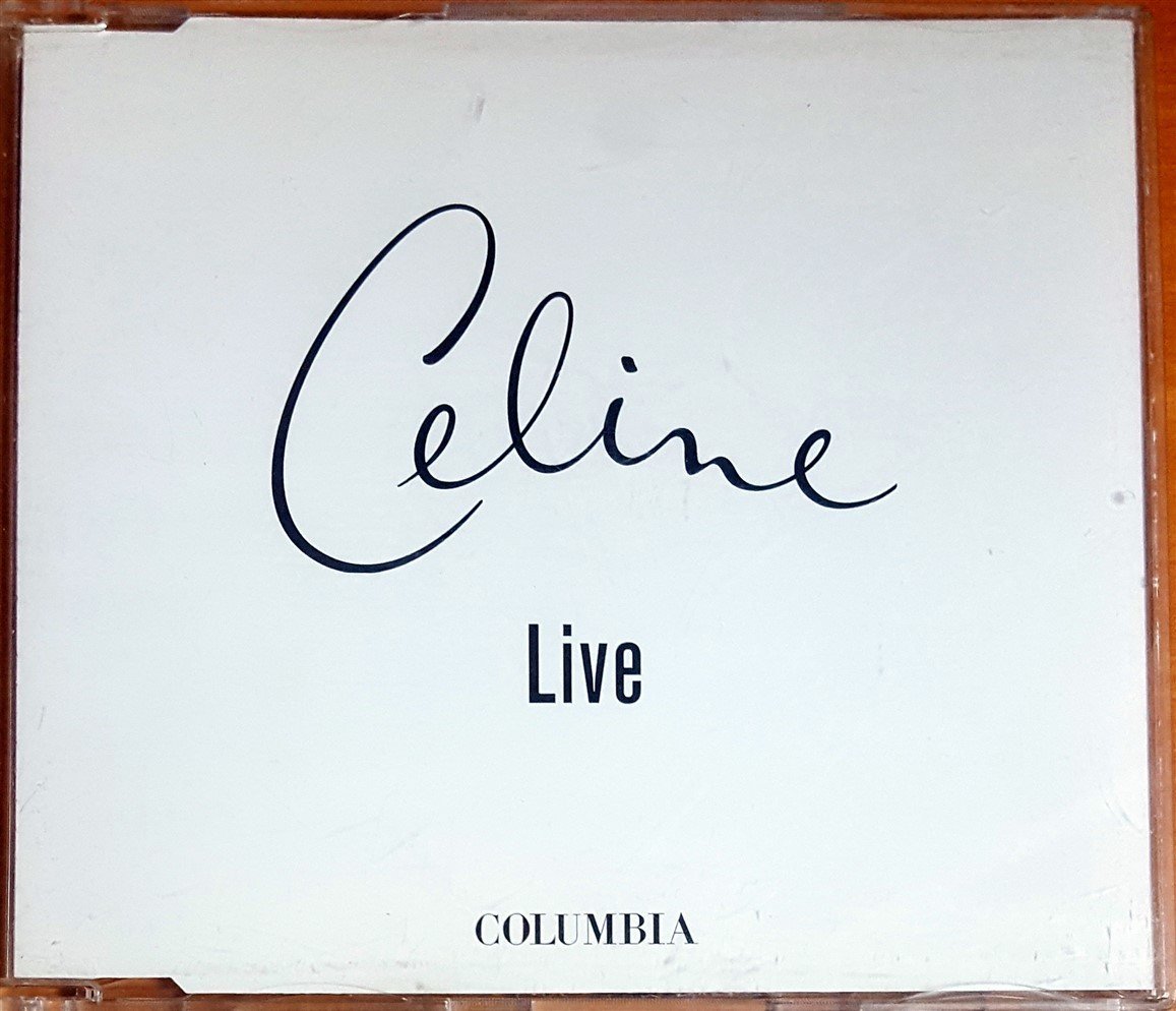CELINE DION - LIVE (2000) COLUMBIA PROMO SINGLE CD 2.EL