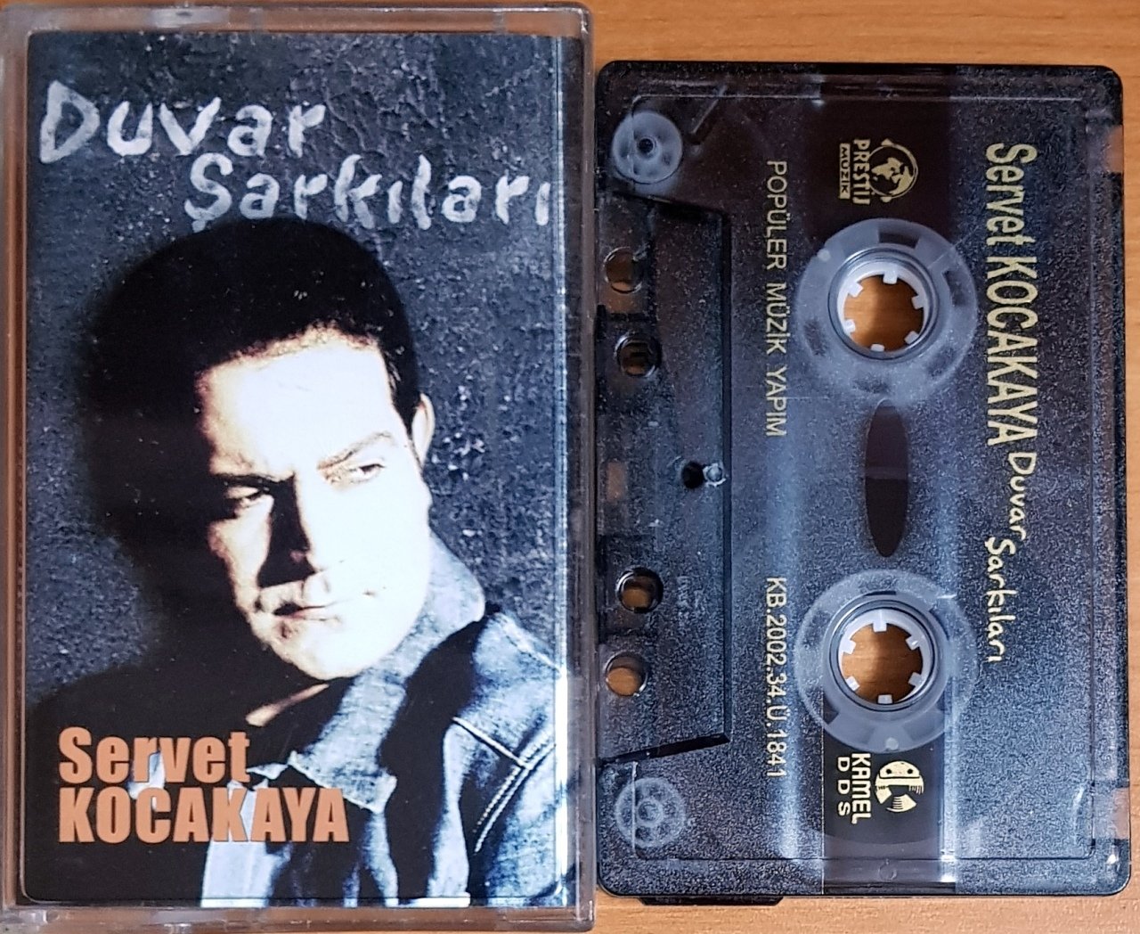SERVET KOCAKAYA - DUVAR ŞARKILARI (2002) POPÜLER MÜZİK KASET 2.EL