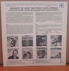 BOUQUET OF LOVE - THE PERCY FAITH STRINGS - LP 2.EL PLAK