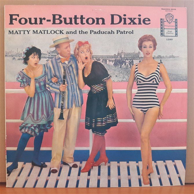 FOUR-BUTTON DIXIE - MATTY MATLOCK - LP 2.EL PLAK