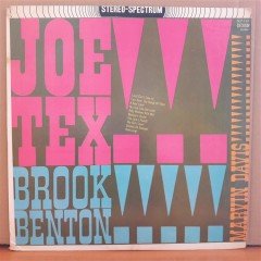 JOE TEX - BROOK BENTON - MARTIN DAVIS - LP 2.EL PLAK