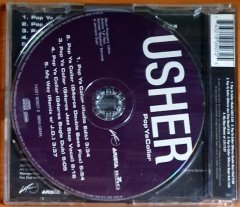 USHER - POP YA COLLAR (2001) - CD SINGLE 2.EL