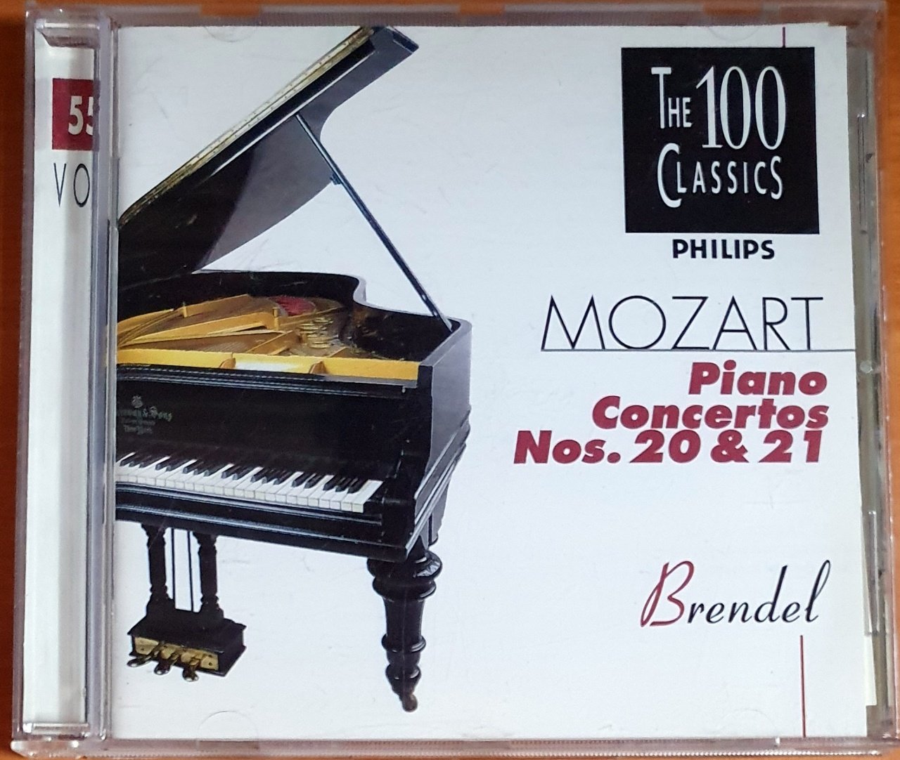 MOZART: PIANO CONCERTOS NOS. 20 & 21 / ALFRED BRENDEL (1997) - CD 2.EL