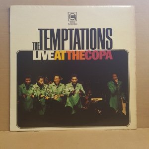 THE TEMPTATIONS - LIVE AT THE COPA (1968) - LP 2.EL PLAK