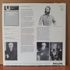 CESAR FRANCK: TROIS PIECES POUR GRAND ORGUE, CHORAL NO.2 / PIERRE COCHEREAU - LP 2.EL PLAK